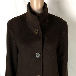 Fleurette Loro Piana 100% Cashmere Coat Size 8